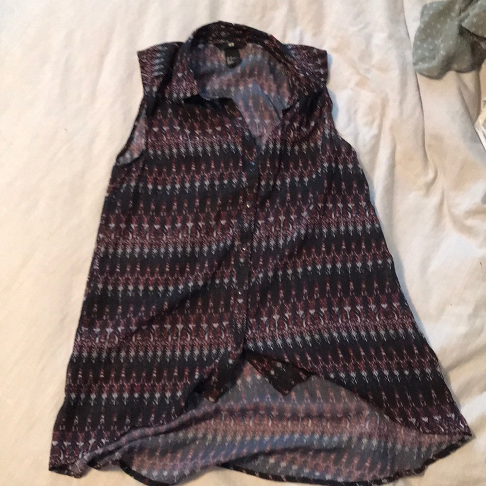 H&M button up top!